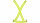 WOWOW Reflexschärpe "Cross Belt" SB-verpackt, 3M R fluoreszierend