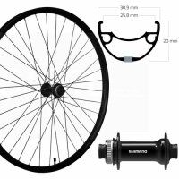 Vorderrad 27,5", Disc Centerlock, schwarz, SE, RIVAL...