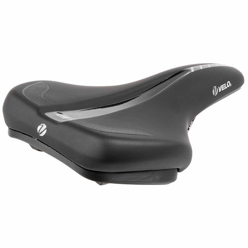Sattel Velo-Fit E1, Größe L, Velo, Unisex, für E-Bikes, schwarz,