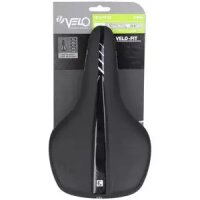 Sattel Velo-Fit E1, Größe L, Velo, Unisex, für E-Bikes, schwarz,