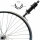 Hinterrad 28", Disc Centerlock, schwarz, SE, ZAC 19 ,Alum., FH-Q