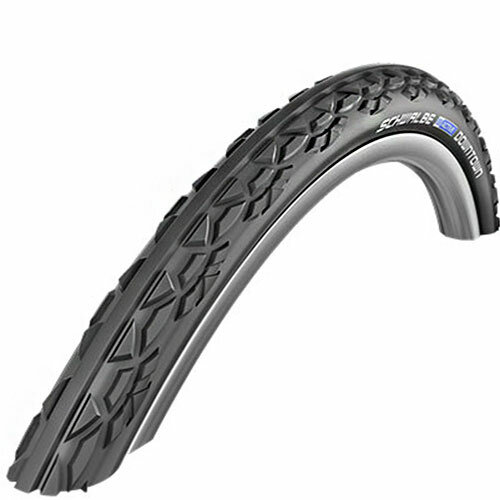 25-540 Downtown K-Guard Rollstuhl, Draht, 24x1.00", schwarz, Sch