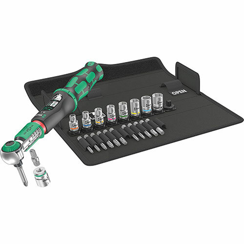 Safe-Torque Set A 2 Drehmomentschlüssel 2-12 Nm, Wera, 23-teilig