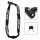 Kettenschloss KS120, Security Plus, Stahl, L=1.200mm, Ø=6mm, sch