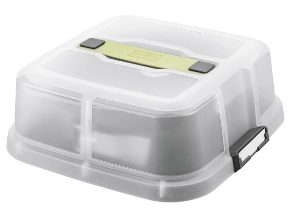 ZENKER Springform Ø24cm Bake, Click & Go mit Haube und 2 Magnetschildern