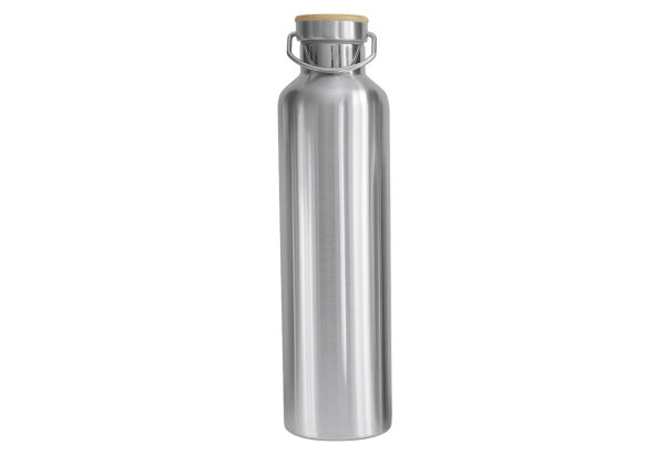 PANDOO Trinkflasche isoliert Edelstahl 1000ml