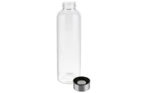 APS Trinkflasche Glas/18/8 0,55l Ø6,5cm H23,5cm