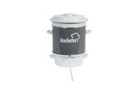 KOCHSTAR Entsafter Ø28cm 8kg für Gas- und Elektroherde grau/weiss