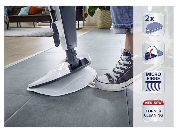 LEIFHEIT Ersatzpad Dampfreiniger Clean Tenso Power 2er Set