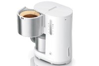BRAUN Kaffeeautomat KF 1505 WH PurShine 9 Tassen Thermo...