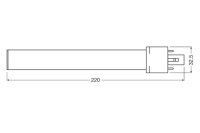 OSRAM DULUX LED S11 6W G23 630lm 3000K