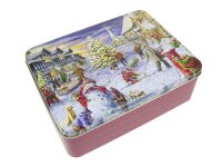 GAWOL Gebäckdose Weihnachtsmarkt 22,3x16,7x7cm
