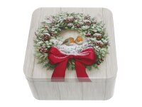 GAWOL Gebäckdose Rotkehlchen Ø15x15x7,5cm