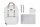 CHILDHOME Wickelrucksack offwhite