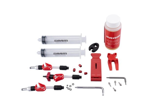 SRAM Entlüftungs-Kit Für hydraulische Scheibenbrem mit Bremsflüss