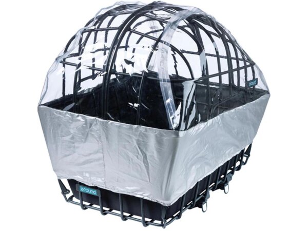 Regenhaube Hundefahrradkorb Luna für Hinterradkorb 10065