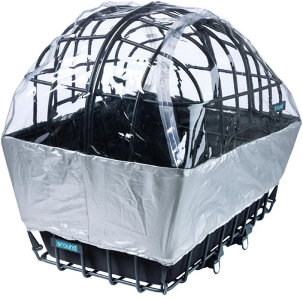 Regenhaube Hundefahrradkorb Luna für Hinterradkorb 10065