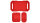 KS-TOOLS Werkzeugablage Ablagensatz aus 100 % hoch 3-tlg., rot