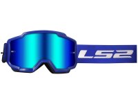 LS2 Crossbrille "Charger" Iridium Visier blau