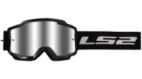 LS2 Crossbrille "Charger" Iridium Visier schwarz