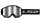 LS2 Crossbrille "Charger" Iridium Visier schwarz
