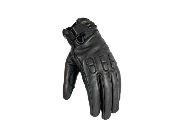 LS2 Handschuh "Jazz Man" Herren, Material: Rindsle schwarz, Gr. S