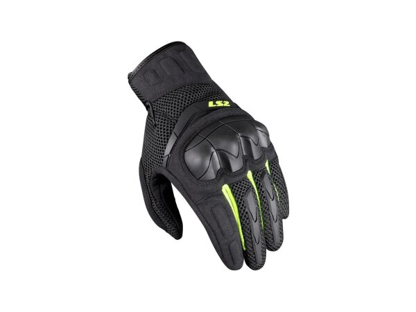 LS2 Handschuh "Kubra Man" Herren, Material: Außen: anthrazit / ge