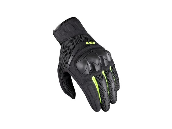 LS2 Handschuh "Kubra Man" Herren, Material: Außen: anthrazit / ge