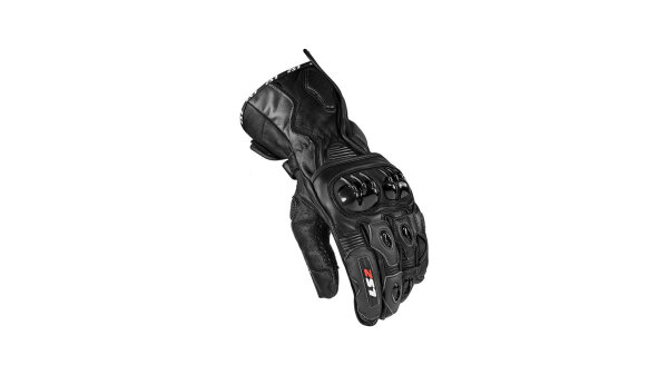 LS2 Handschuh "Swift Racing" Herren, Material: Rin schwarz, Gr. M