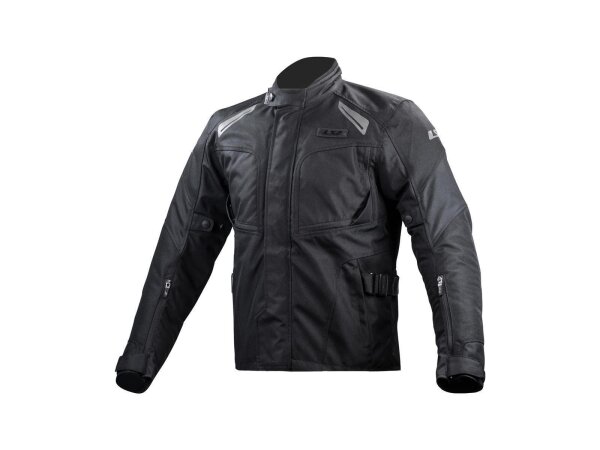 LS2 Jacke "Phase" Herren, Material: Polyestergeweb Gr. M, schwarz