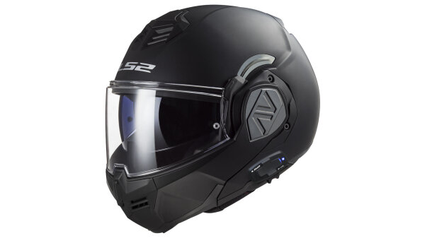 LS2 Klapphelm "FF906 Advant Solid" Helmk schwarz matt, Gr. 65 / 66 = 3XL