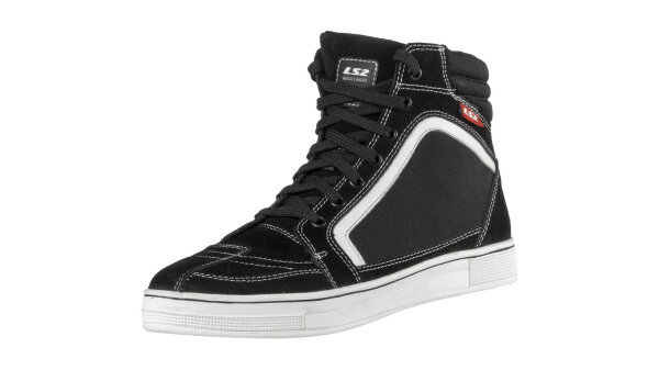 LS2 Stiefel "Doron Man" Herren, Wildleder Urbaner  Gr. 46, weiß /