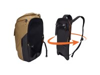 THULE Rucksack "Paramount Hybrid Pannier" Volumen  hellbraun