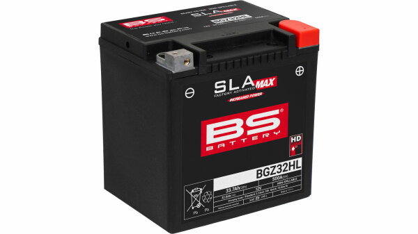 BS-BATTERY Batterie "YTX32HL" SLA-MAX HD, ve