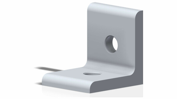 CHIKE Innenwinkel 90°, Aluminium 40 x 40 x 36