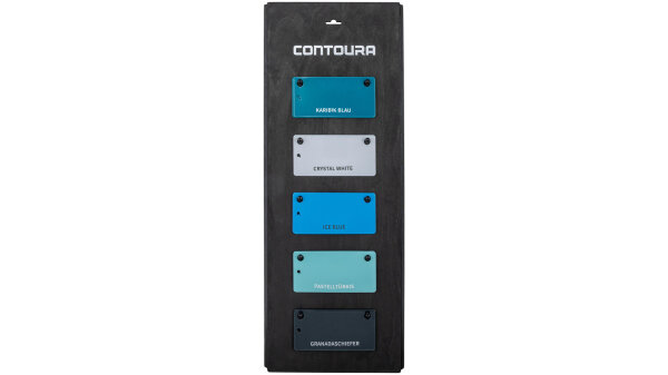 CONTOURA Farbplättchenpräsenter 30 Farbplättch