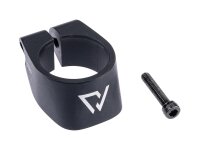 CONWAY Sattelklemme Aluminium, schwarz, inkl. Schr...