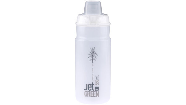 ELITE Trinkflasche "Jet Green + Jet Green Plus" SB 550 ml, klar /