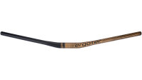 Ergotec Lenker LOW RISER BAR 6+ GOLD EDITION 31,8 - 780x15x12°, Safety Level 6+, DB, schwarz matt/gold
