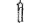 ROCKSHOX Federgabel "SID Ultimate Flight Attendant schwarz