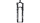 ROCKSHOX Federgabel "SID Ultimate Flight Attendant schwarz
