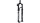 ROCKSHOX Federgabel "SID SL Ultimate Flight Attend schwarz, 110 m