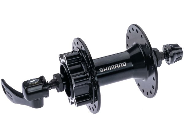 SHIMANO V.R.-Nabe "HB-QB400" Hohlachse / Schnellsp 36 Loch