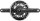 SRAM Kettenradgarnitur "Red E1" 2-fach, DUB, ohne  35 / 48 Zähne,
