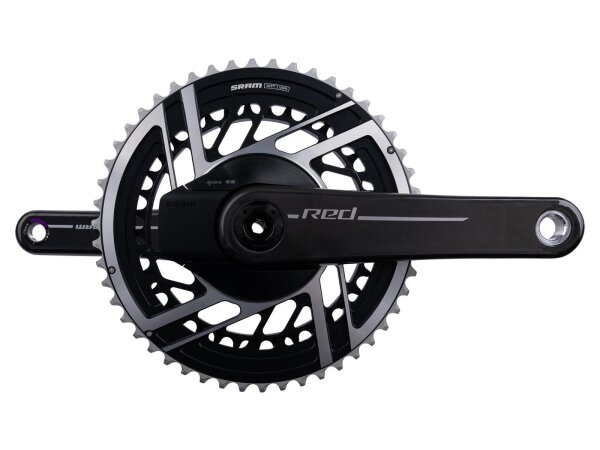 SRAM Kettenradgarnitur Powermeter "Red AXS E1" 2-f 37 / 50 Zähne,
