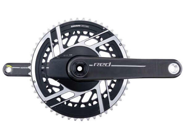 SRAM Kettenradgarnitur Powermeter "Red AXS E1" 2-f 37 / 50 Zähne,