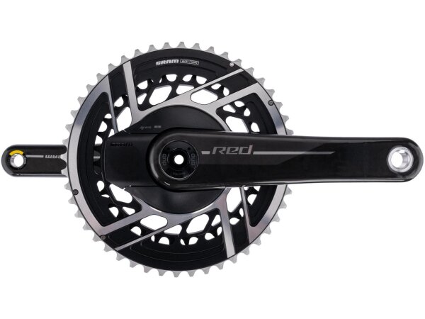 SRAM Kettenradgarnitur Powermeter "Red AXS E1" 2-f 35 / 48 Zähne,