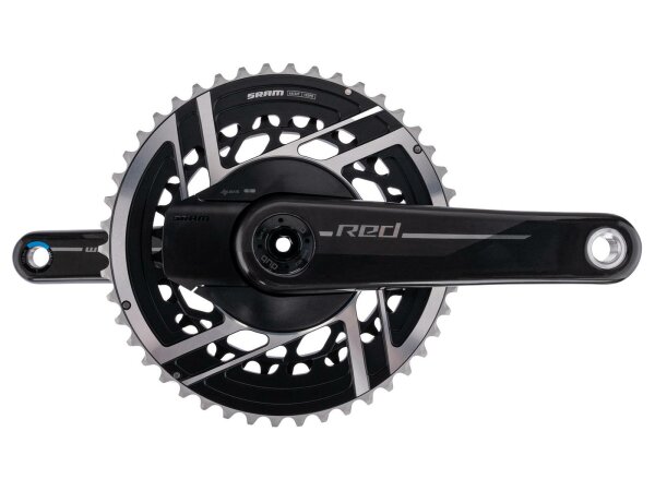 SRAM Kettenradgarnitur Powermeter "Red AXS E1" 2-f 33 / 46 Zähne,