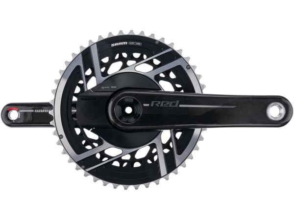 SRAM Kettenradgarnitur Powermeter "Red AXS E1" 2-f 33 / 46 Zähne,