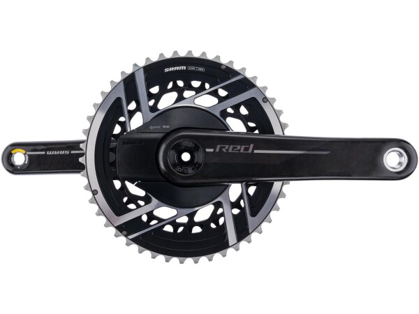 SRAM Kettenradgarnitur Powermeter "Red AXS E1" 2-f 33 / 46 Zähne,